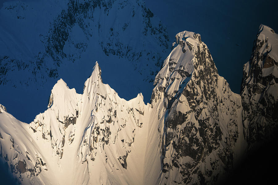 Alaska Range Photograph - Razors Edge by Clint Helander