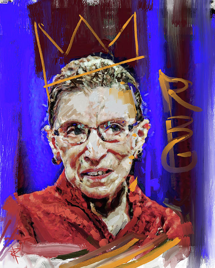 RBG Mixed Media by Russell Pierce
