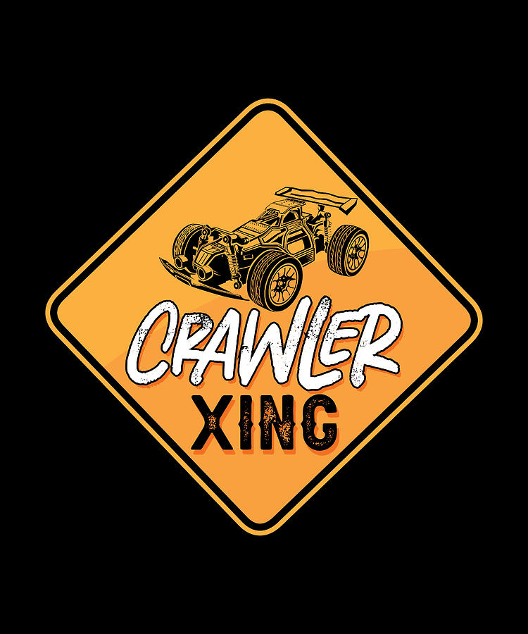 Vintage Digital Art - RC Model Racing Crawler Xing Model Maker RC Cars by TShirtCONCEPTS Marvin Poppe