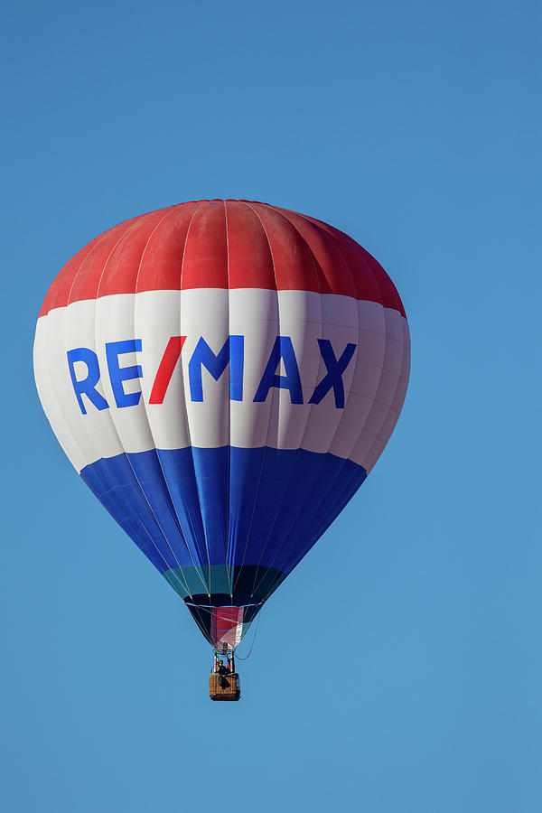 RE/MAX Balloon 2021 Photograph by Deborah Penland