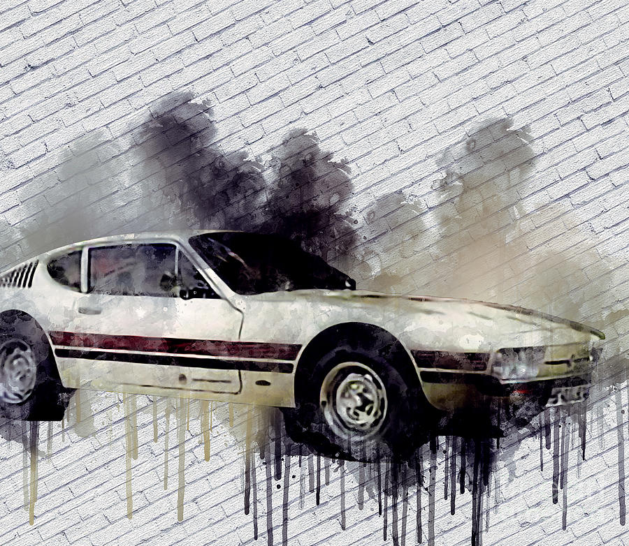 Re4378 1972 Volkswagen SP2 Painting by Lisa Sandra - Fine Art America