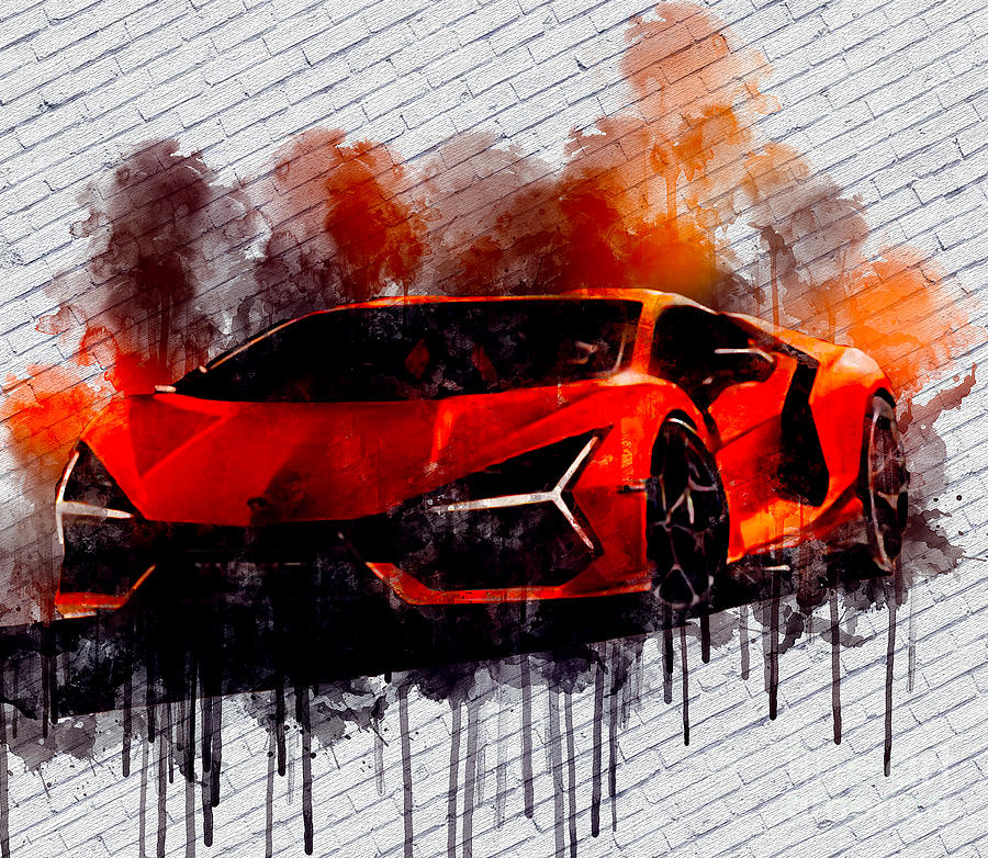 Re7537 2024 Lamborghini Revuelto Painting By Lisa Sandra Fine Art America   Re7537 2024 Lamborghini Revuelto Lisa Sandra 