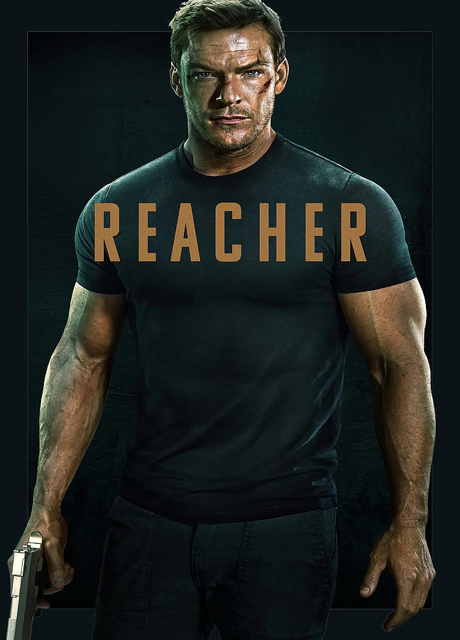 Reacher Poster funny Painting by Julie Elliot | Pixels