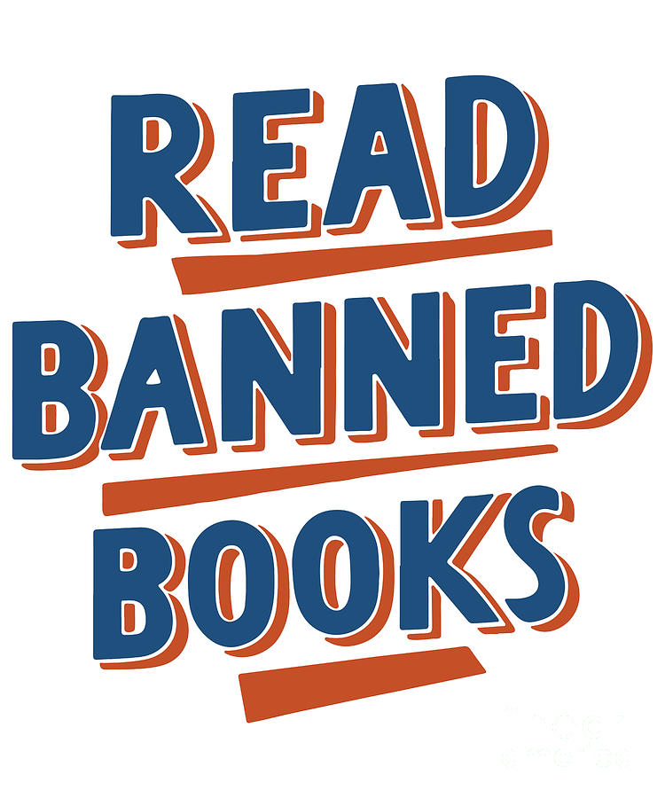 Read Banned Books Digital Art by Flippin Sweet Gear