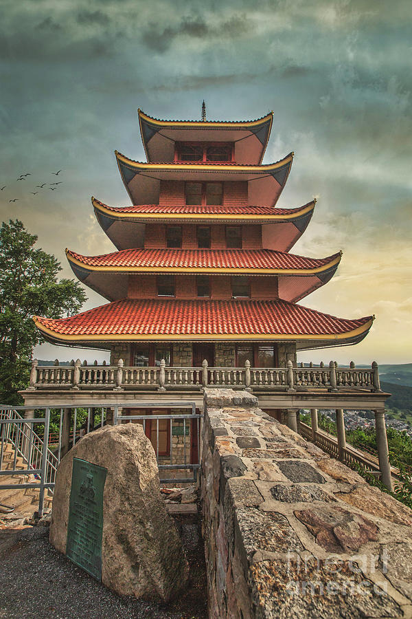 Reading Pagoda 07.17c Photograph By Howard Roberts - Fine Art America