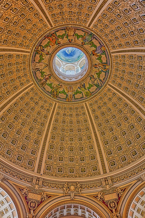 Reading Room Library Of Congress Photograph by Susan Candelario