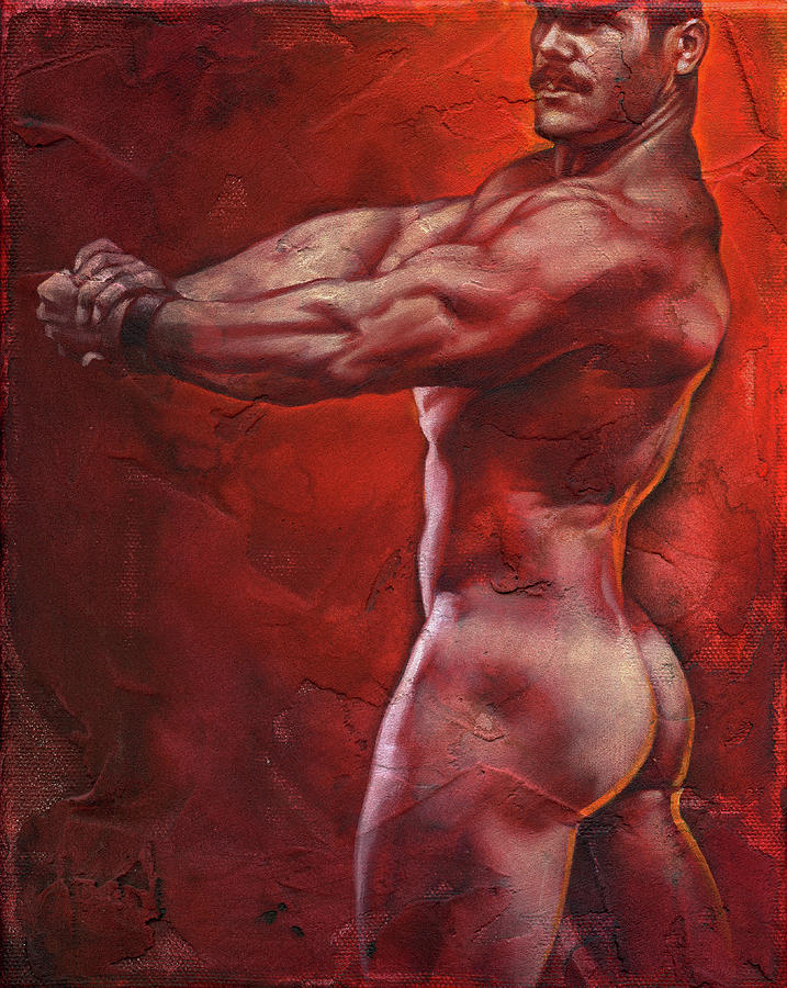 Nude Painting - Ready by Chris Lopez