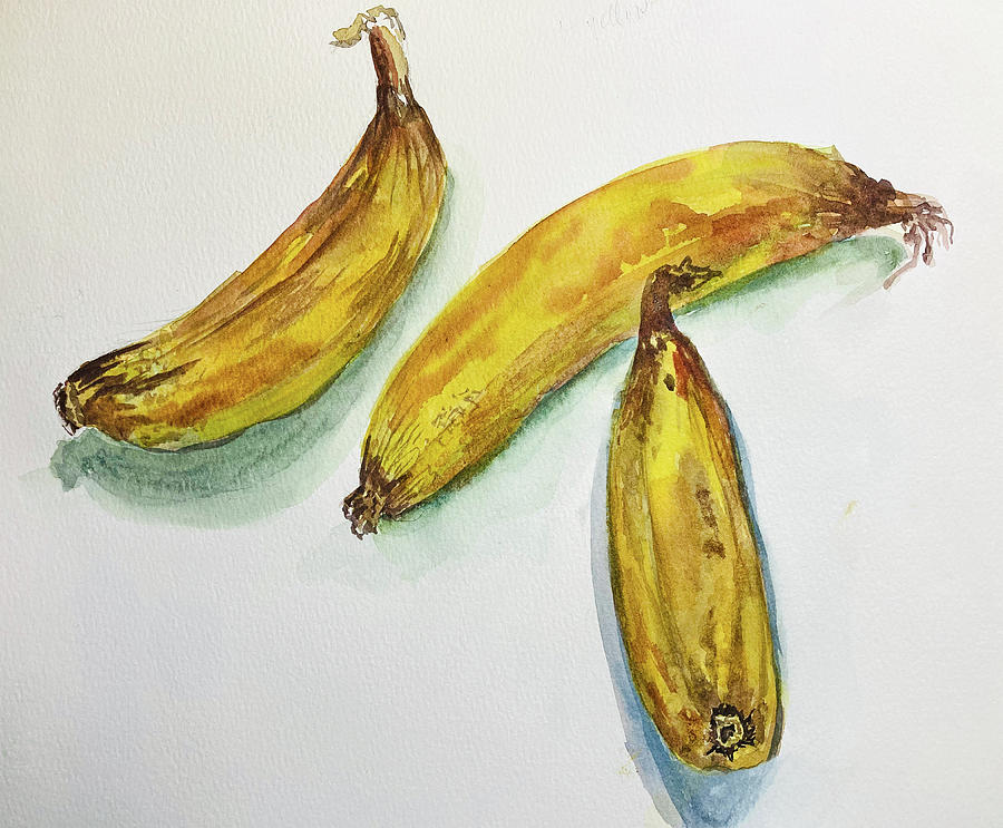 Ready for Banana Bread Painting by Barbara Insalaco - Fine Art America