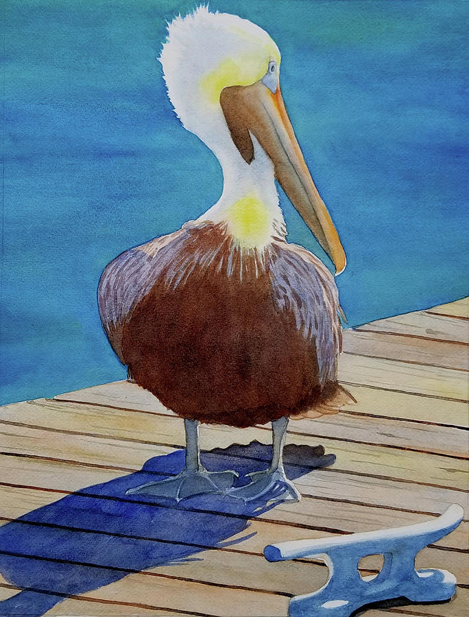 Ready For My Closeup Painting by Judy Mercer