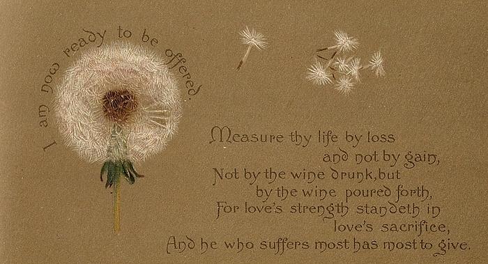 Inspirational Painting - Ready to be Offered by Lilias Trotter
