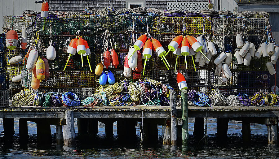Ready To Go Lobstering Photograph by Nadalyn Larsen