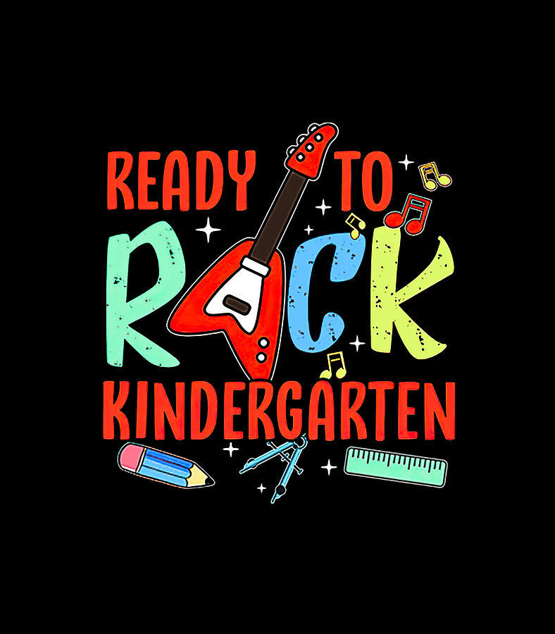 Ready To Rock Kindergarten Digital Art by Ready To Rock Kindergarten