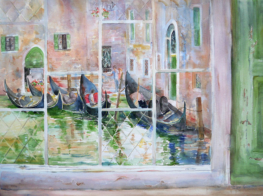 Ready to Row Painting by Sue Kemp