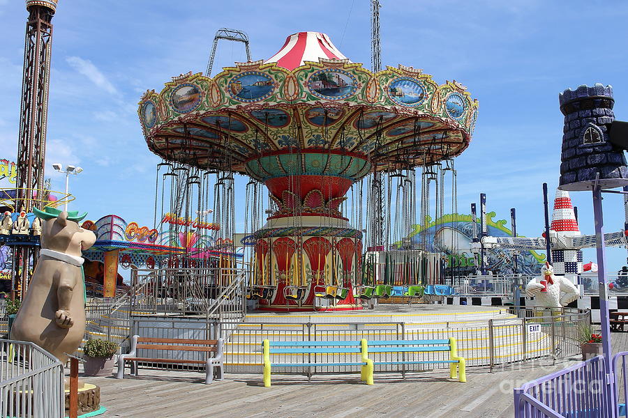 Ready to Swing at the Jersey Shore Seaside Boardwalk New Jersey ...