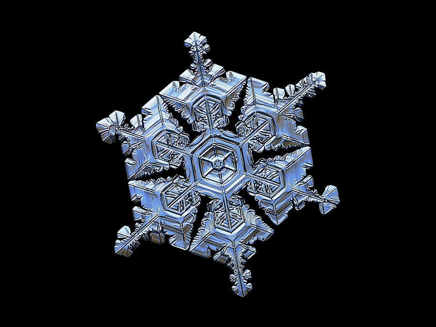 Real Snowflake - 05-feb-2018 - 18b Photograph
