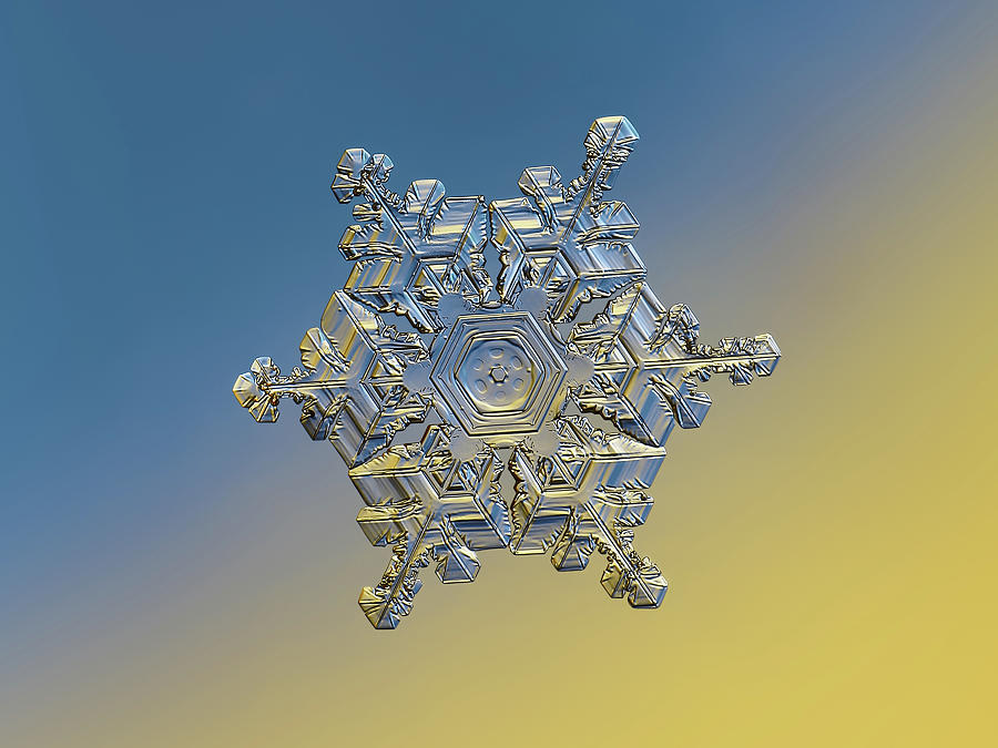 Real snowflake - 05-Feb-2018 - 19 alt Photograph by Alexey Kljatov