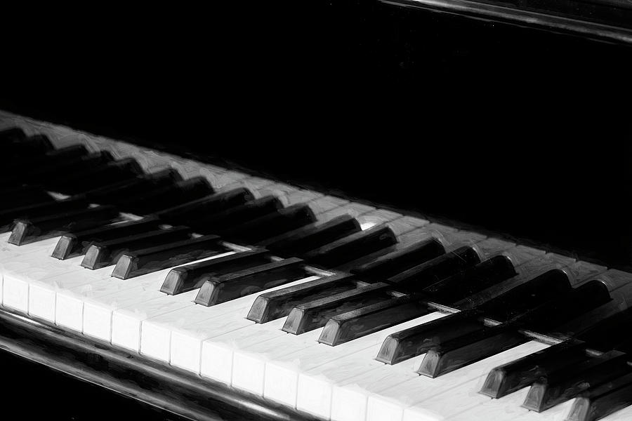 Really Grand Piano X102 Photograph by Rich Franco