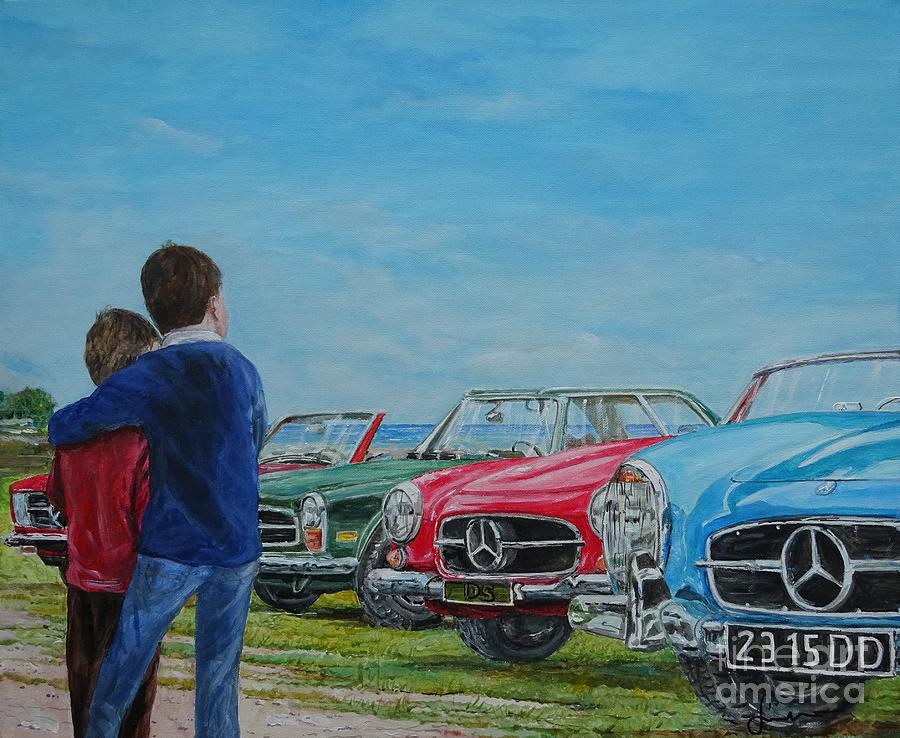 Dream Cars Painting by Sinisa Saratlic
