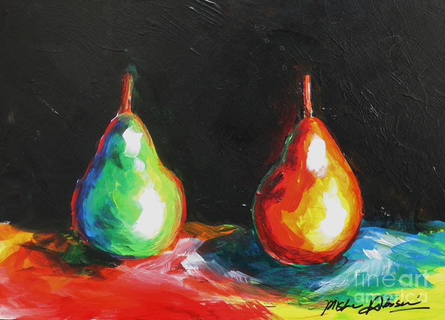 Reappearing Pear Project No48 Painting