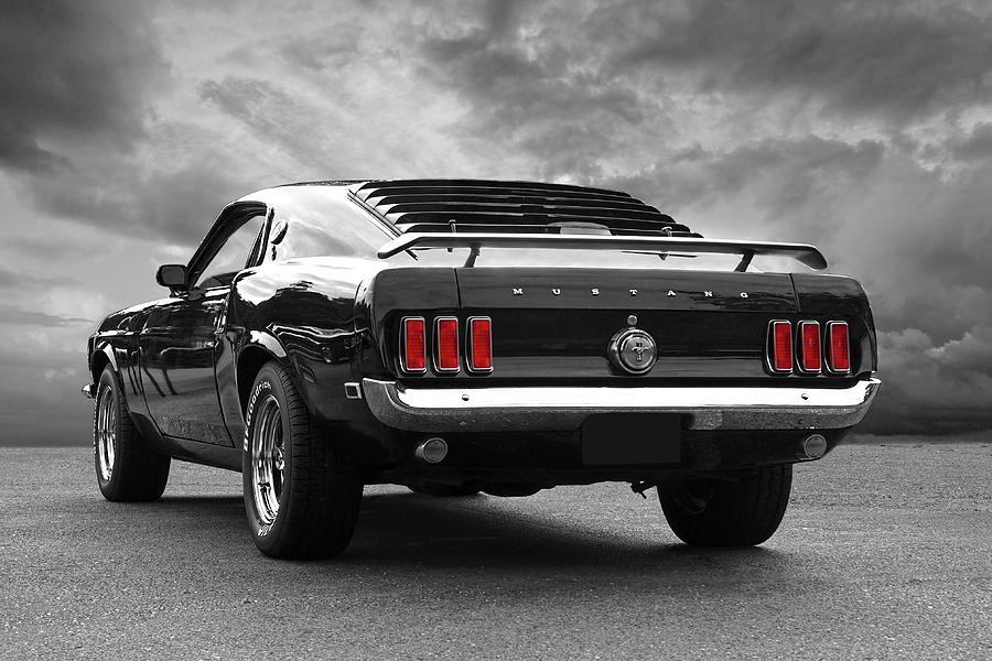 Rear Of The Year - 69 Mustang Photograph by Gill Billington