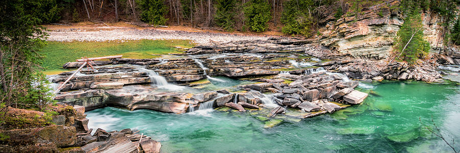 Rearguard Falls and the Fraser River Photograph by Harry Beugelink - Pixels