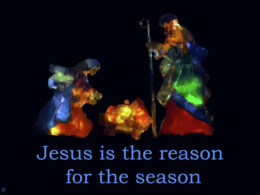 Reason For The Season Digital Art by Ginger Repke