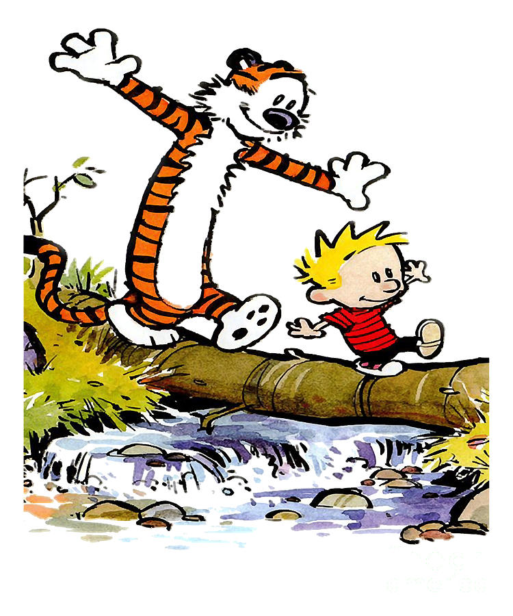 Reasons To Love Comic Calvin Hobbes Best Woman Man Digital Art by ...