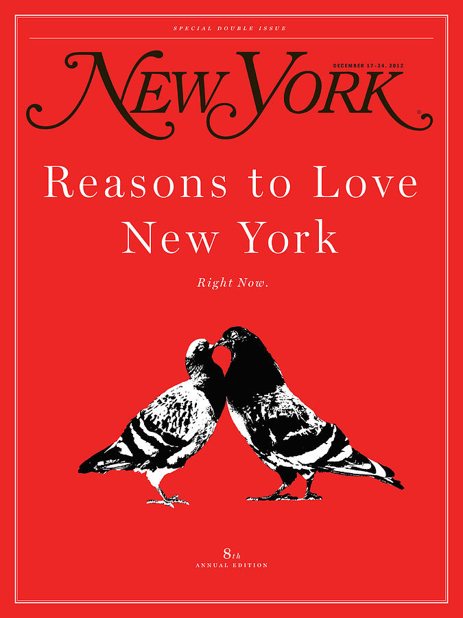 Reasons to Love New York, 2012 Digital Art by Paul Sahre