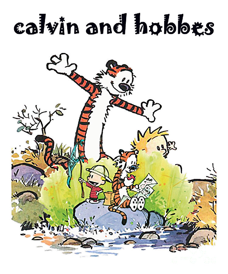 Reasons Why Calvin And Hobbes New Best Vintage Digital Art by Calvin ...