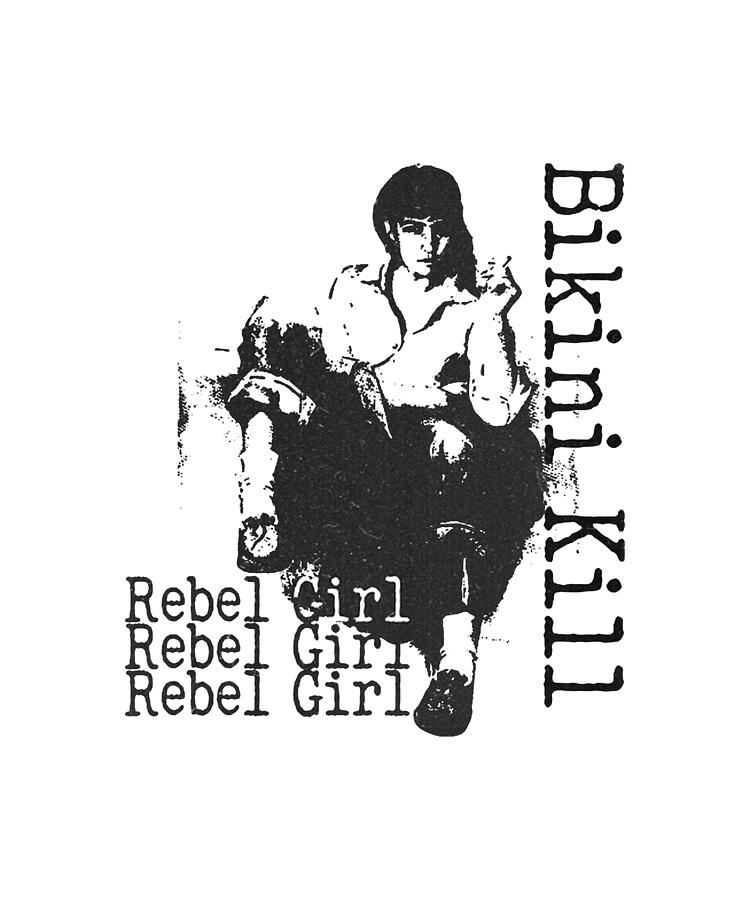 Rebel Girl By Bikin Kill Painting By Rebel Girl By Bikin Kill | Pixels