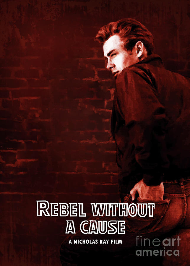 James Dean Digital Art - Rebel Without A Cause by Bo Kev