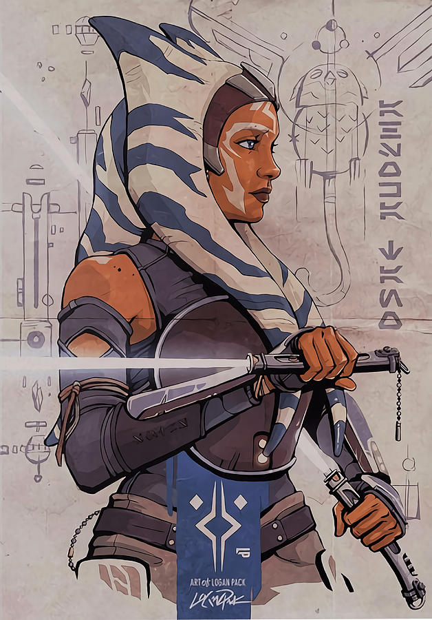 https://images.fineartamerica.com/images/artworkimages/mediumlarge/3/rebels-clone-wars-ahsoka-tano-canvas-print-amy-cooper.jpg