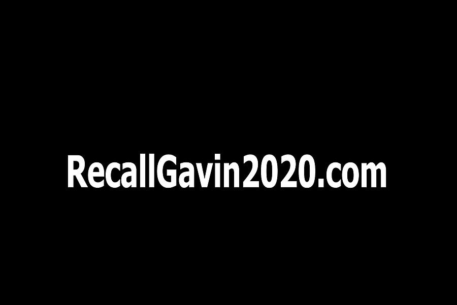 Recall Gavin Newsom Face Mask Photograph by Mark Stout
