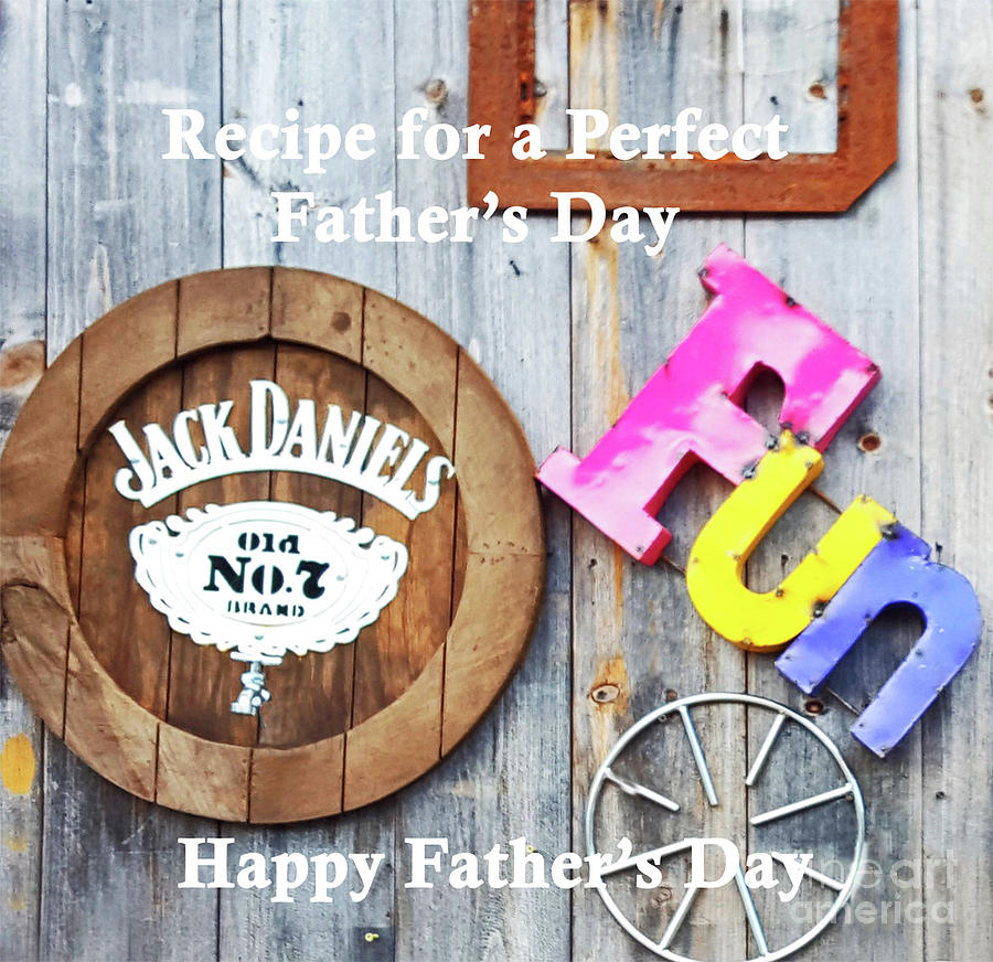 Recipe for Fathers Day Mixed Media by Sharon Williams Eng