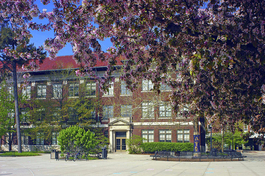 Recitation Building, Purdue University, Indiana Photograph By Marsha ...