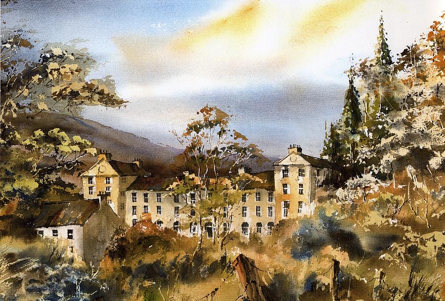 Reconciliation Centre Glencree Painting by Val Byrne