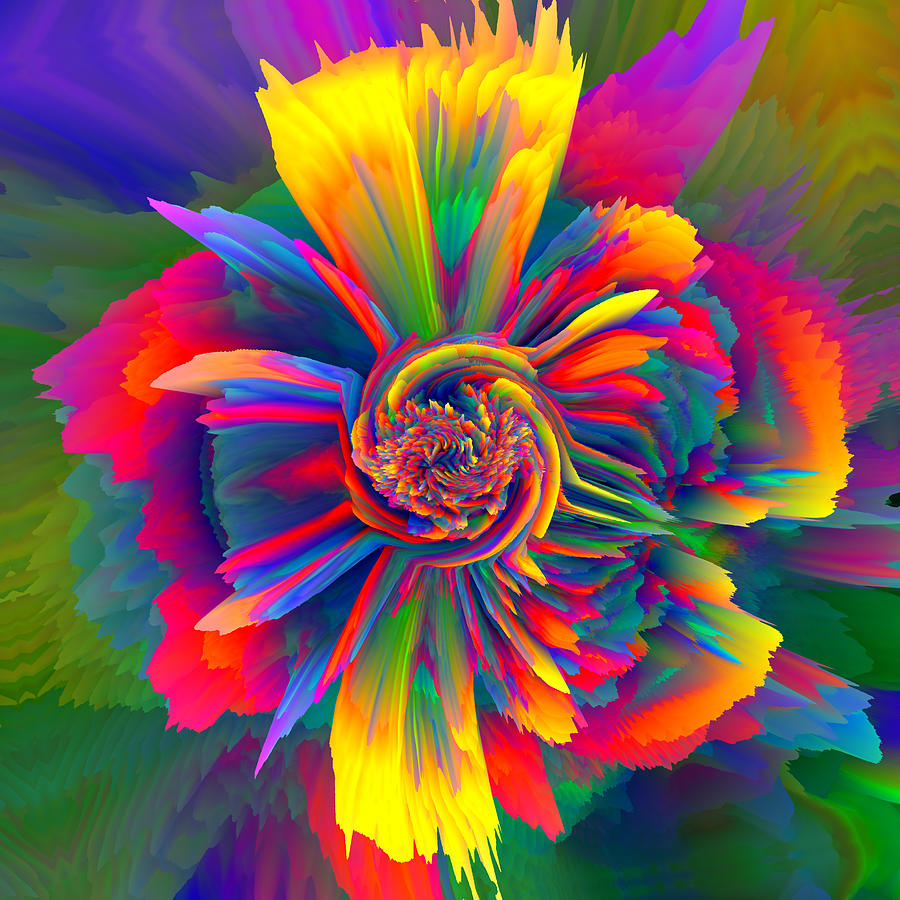 Recreating Nature One Flower At A Time Digital Art by Steve Solomon ...