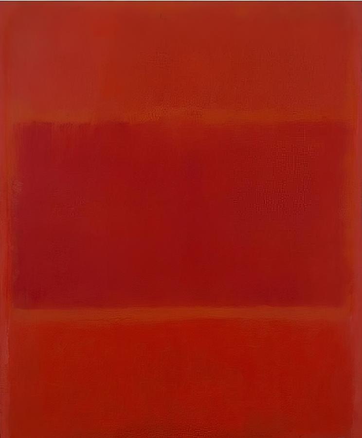 red and orange - Mark Rothko Painting by Mark Rothko - Fine Art America