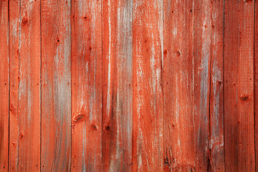 Red Barn Siding Photograph by DeniseBush