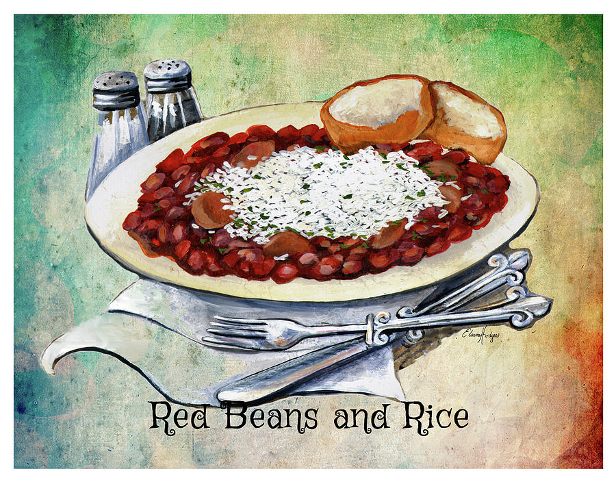 Red Beans And Rice Painting
