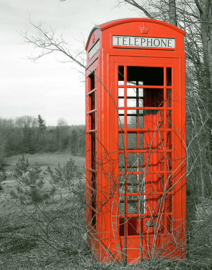 Red Booth - Niagara region, Ontario Photograph by Kenneth Lane Smith