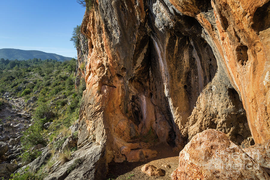 Red-brown rock formation 5. Abstract mountain beauty Photograph by Adriana Mueller Red-brown rock formation 5. Abstract mountain beauty Photograph by Adriana Mueller
