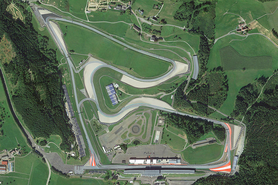 Red Bull Ring Photograph by SkyWall Imagery - Pixels