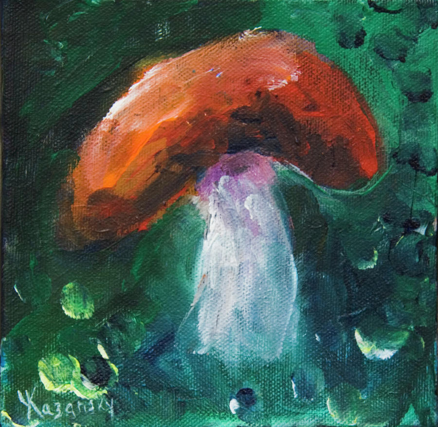 Red Cap Mushroom by Yulia Kazansky Red Cap Mushroom by Yulia Kazansky
