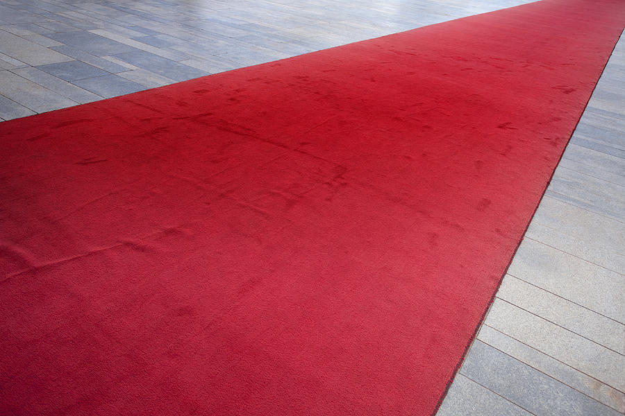 Red carpet Photograph by Brasil2