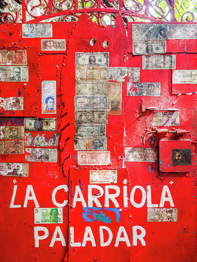 Red Cash Graffiti Art Photograph by Jo Ann Tomaselli