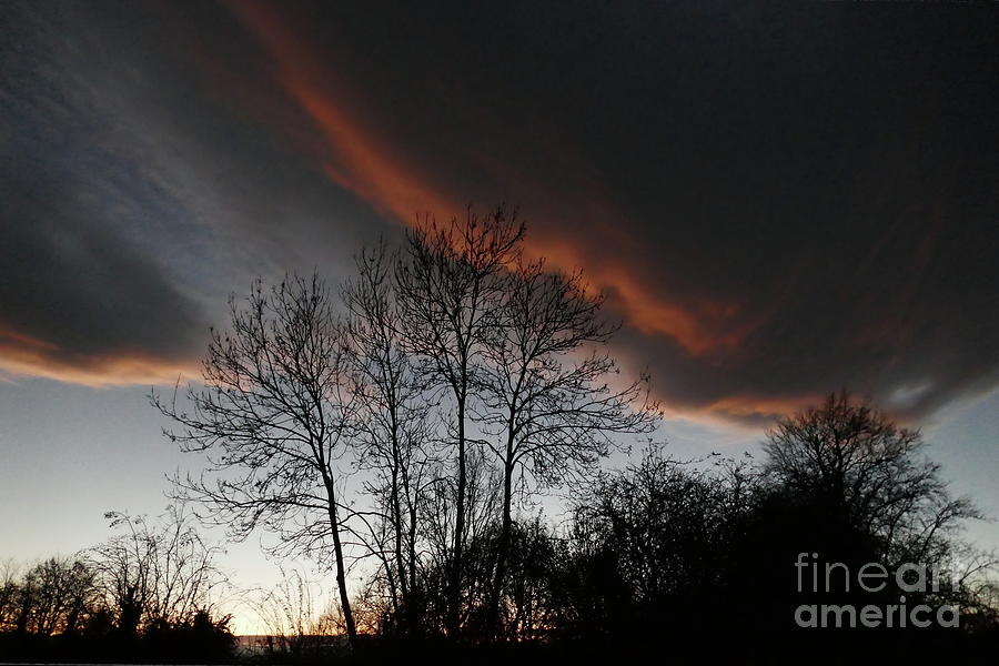 Red Cloud At Dusk Photograph