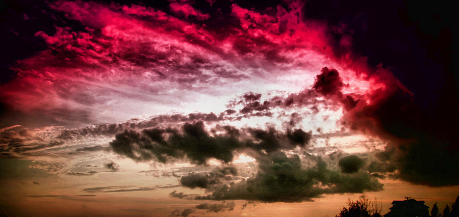 Red Cloud Storm Photograph by Montez Kerr - Fine Art America