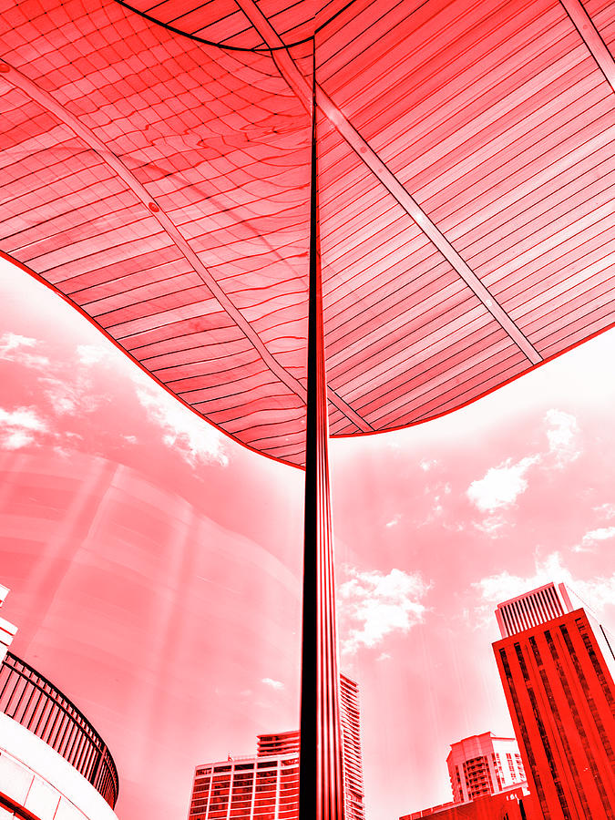 RED CORNER Apple Store Chicago IL Photograph by William Dey