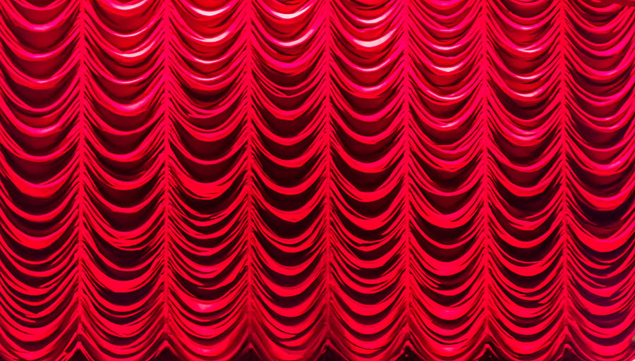 Red curtain Photograph by Liyao Xie